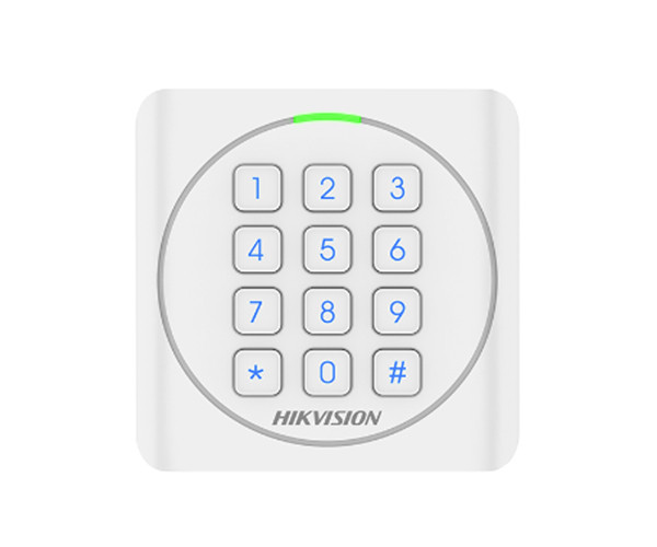 【?？低旾C密碼門禁讀卡器】海康威視HIKVISION數(shù)字鍵盤門禁IC讀卡器DS-K1801MK